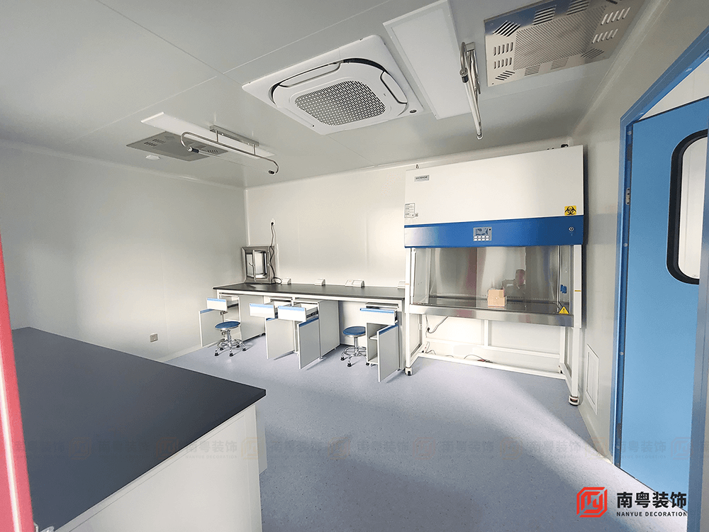 广州某病原体和微生物实验室设计装修